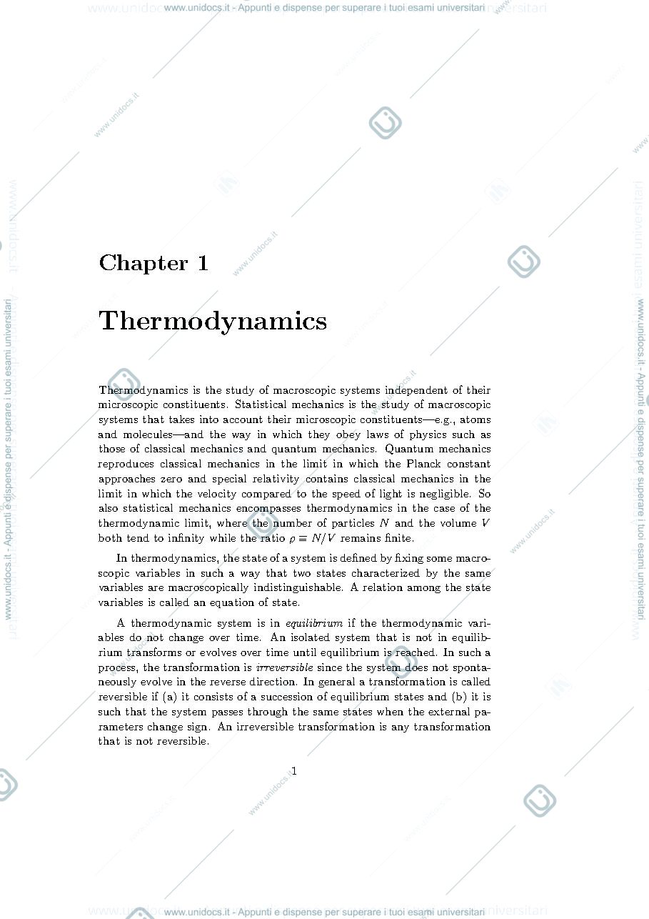 Anteprima pagina 2 — Meccanica statistica