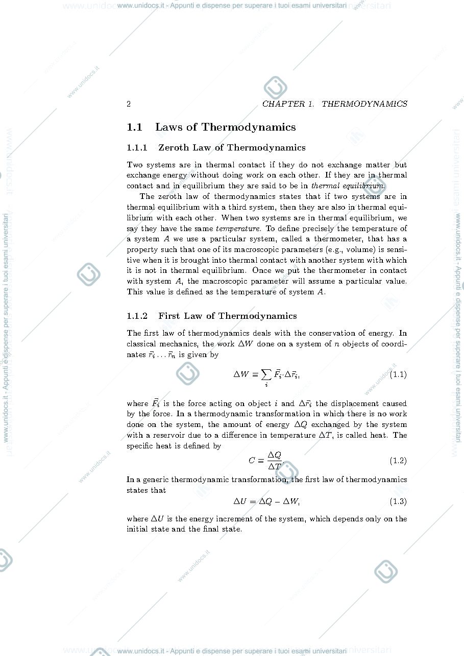 Anteprima pagina 3 — Meccanica statistica