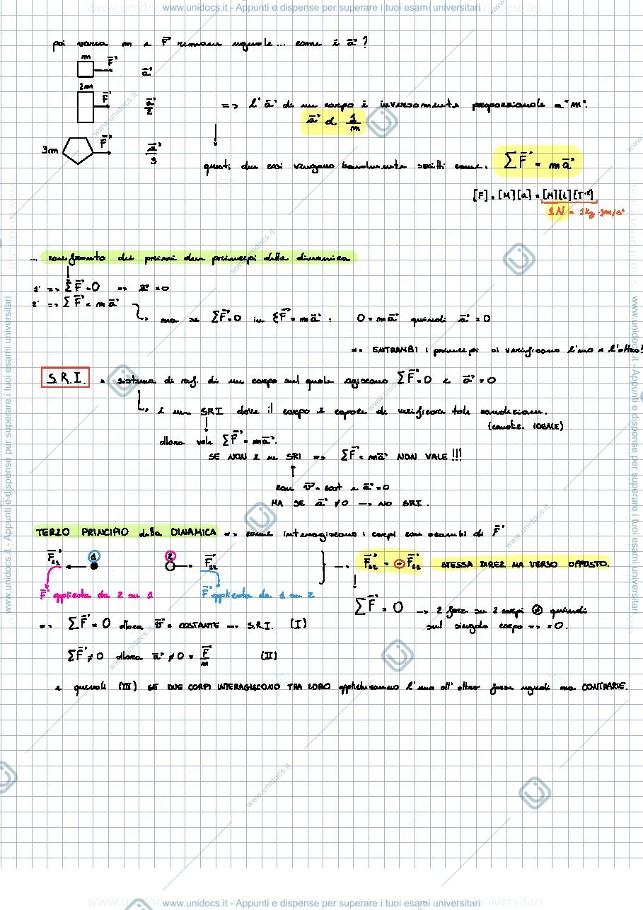 Anteprima pagina 2 — Fisica - Dinamica
