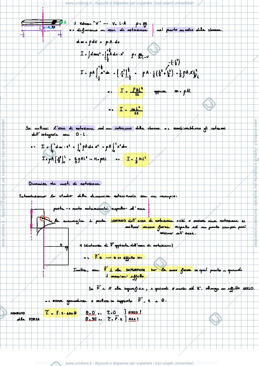 Anteprima pagina 3 — Fisica - Moti rotatori, cinematica e dinamica