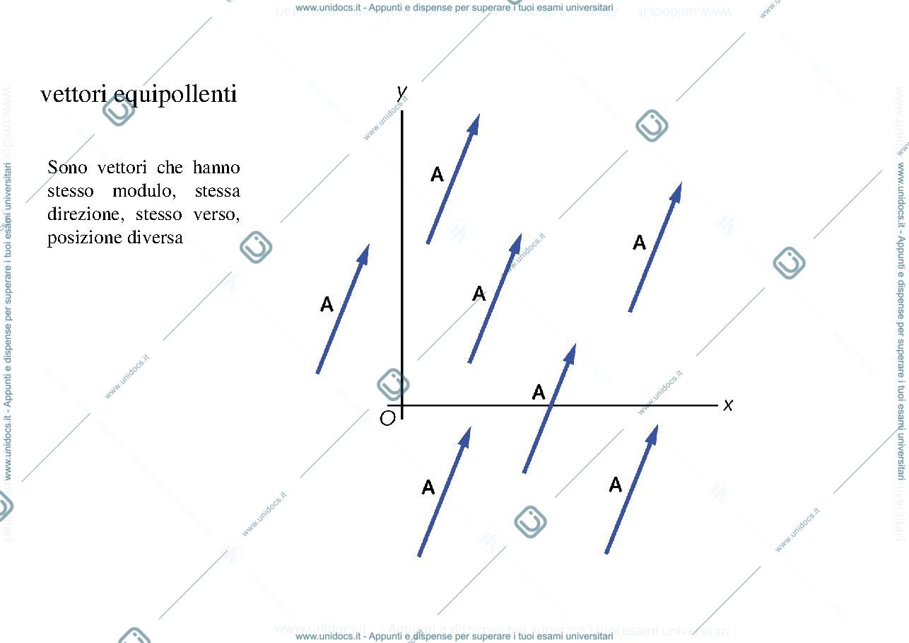 Anteprima pagina 2 — schema sui vettori 