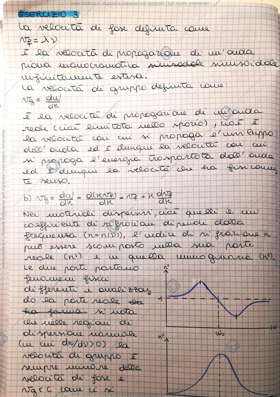 Anteprima pagina 3 — Temi d'esame (esercizi) svolti 