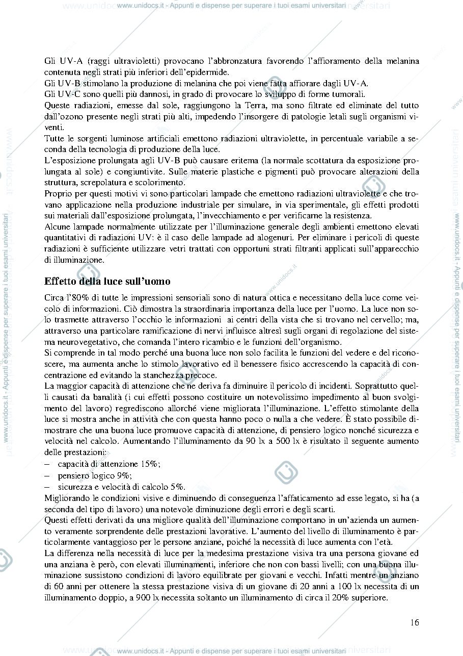 Anteprima pagina 2 — Dispense di Illuminotecnica