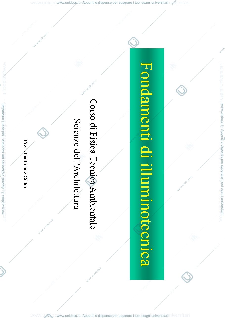 Anteprima pagina 1 — illuminotecnica