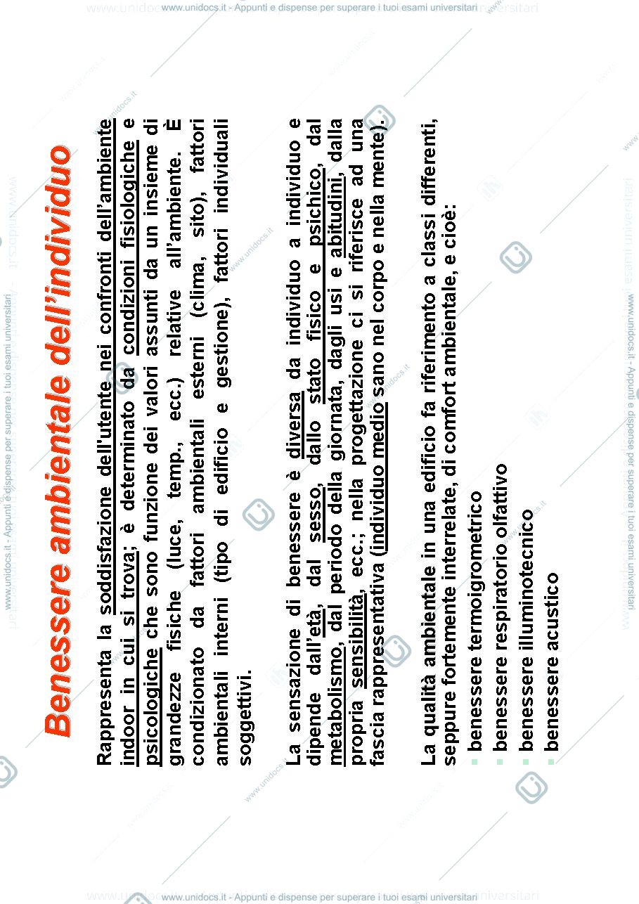 Anteprima pagina 3 — confort termoigrometrico