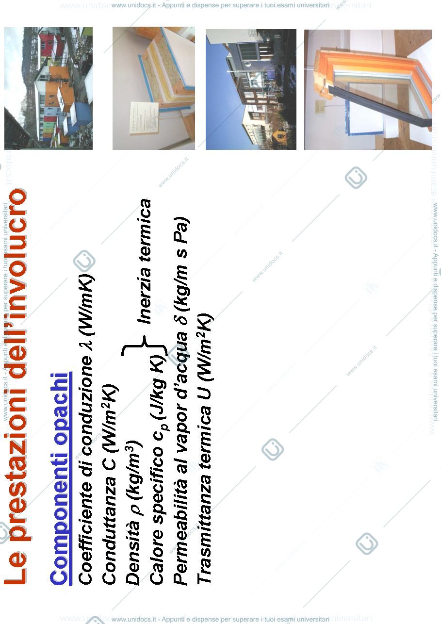 Anteprima pagina 4 — prestazioni termofisiche dell'involucro edilizio
