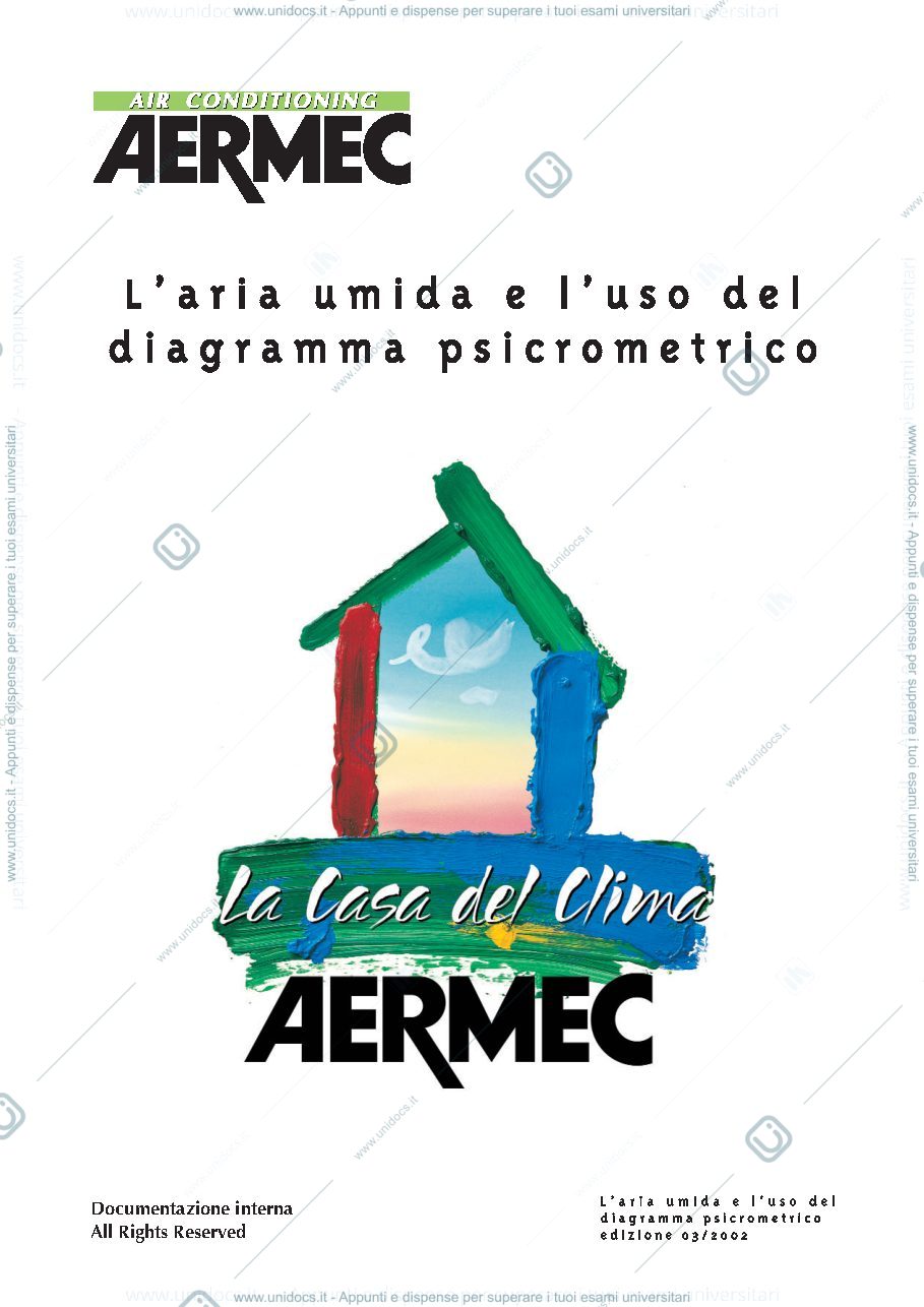 Anteprima pagina 1 — diagramma psicrometrico