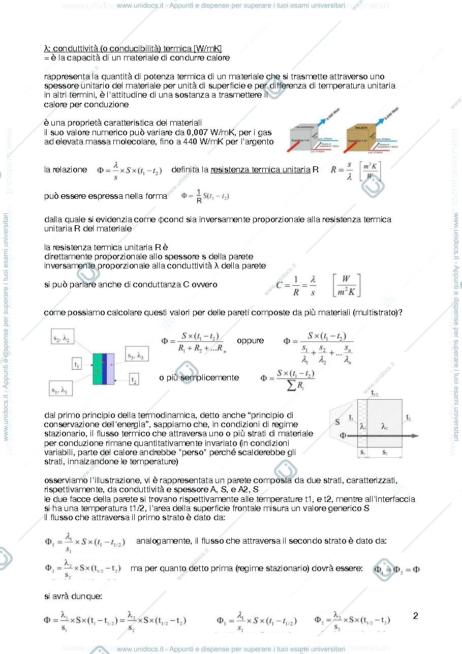 Anteprima pagina 2 — appunti fisica tecnica ambientale
