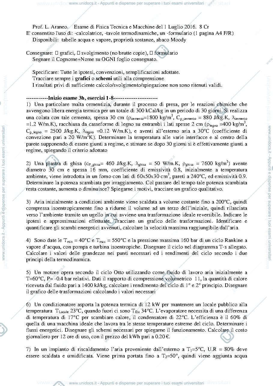 Anteprima pagina 1 — FTM_Esame04_1lug2016_Testo esami prof: Araneo
