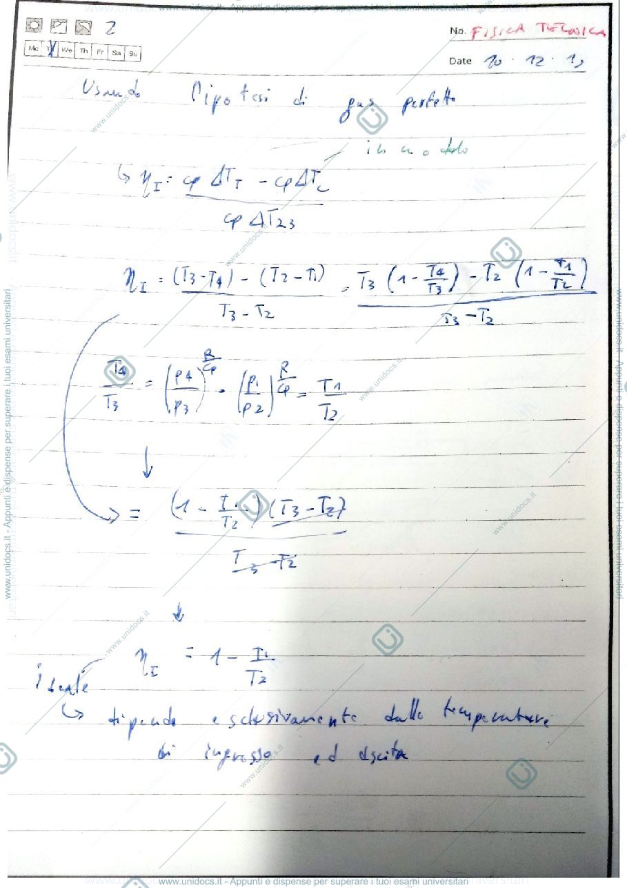 Anteprima pagina 2 — appunti 19-20 Fisica tecnica e macchine prof: Araneo
