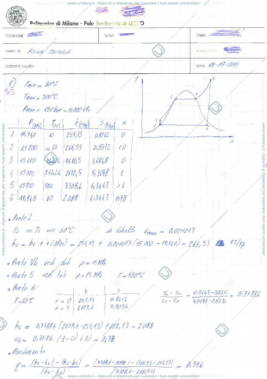 Anteprima pagina 1 — FT_Esame57_19luglio2011_TestoConEsameSvoltoV2 esami prof: Araneo