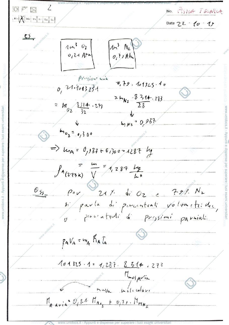 Anteprima pagina 2 — appunti 19-20 Fisica tecnica e macchine prof: Araneo