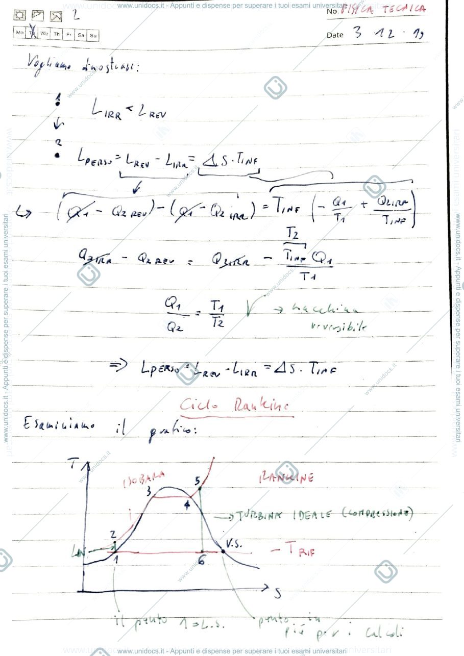 Anteprima pagina 2 — appunti 19-20 Fisica tecnica e macchine prof: Araneo