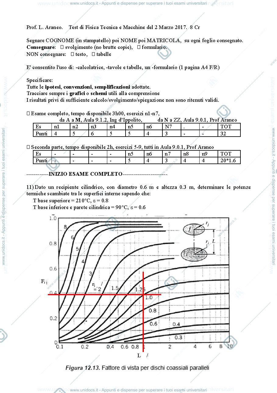 Anteprima pagina 1 — FTM_Esame09_2mar2017_Testo esami prof: Araneo