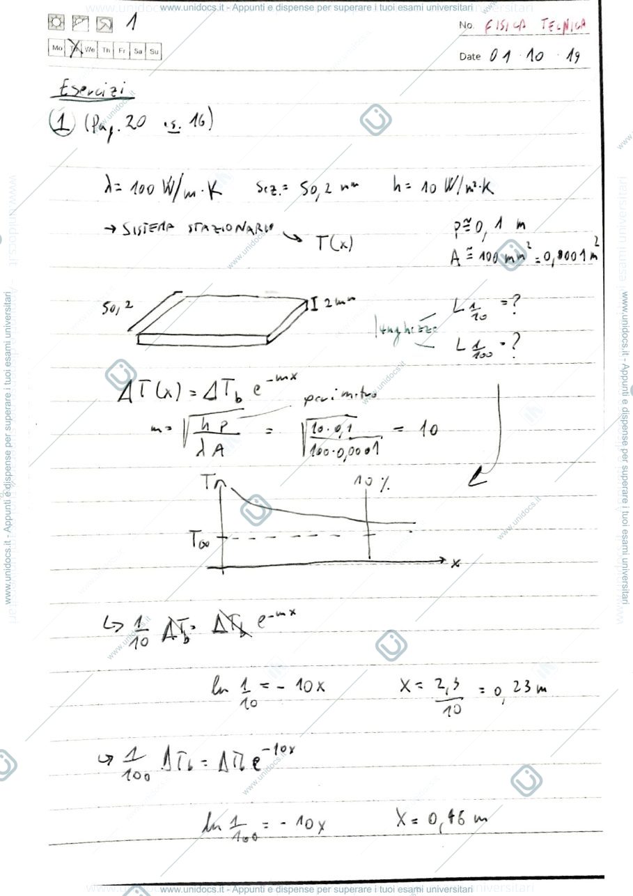 Anteprima pagina 1 — appunti 19-20 Fisica tecnica e macchine prof: Araneo