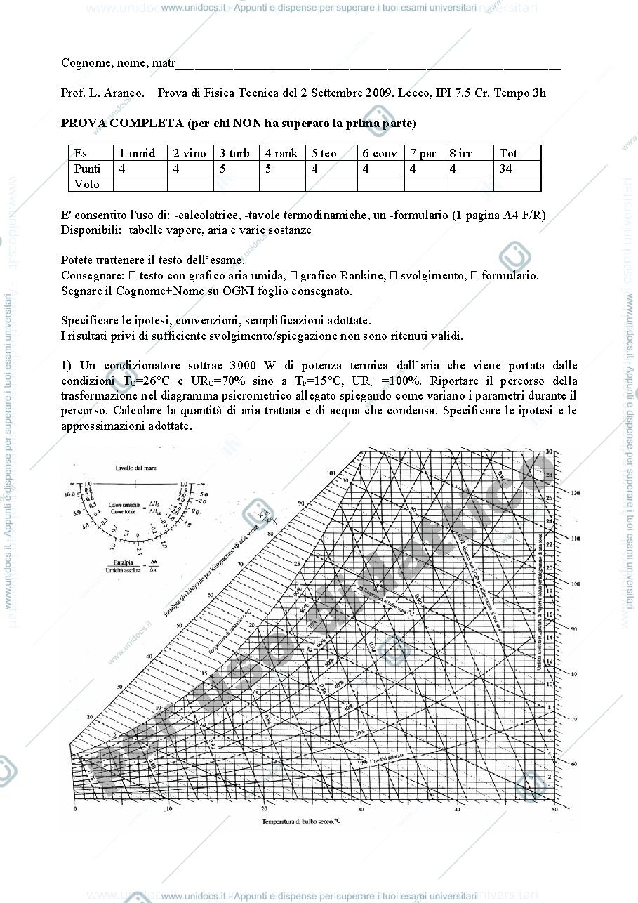 Anteprima pagina 1 — FT_Esame46_Testo esami prof: Araneo
