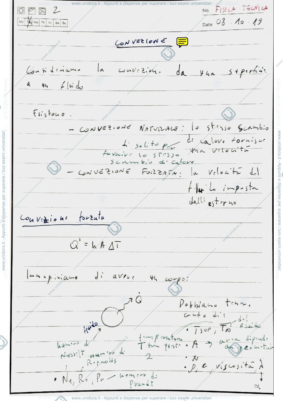 Anteprima pagina 2 — appunti 19-20 Fisica tecnica e macchine prof: Araneo