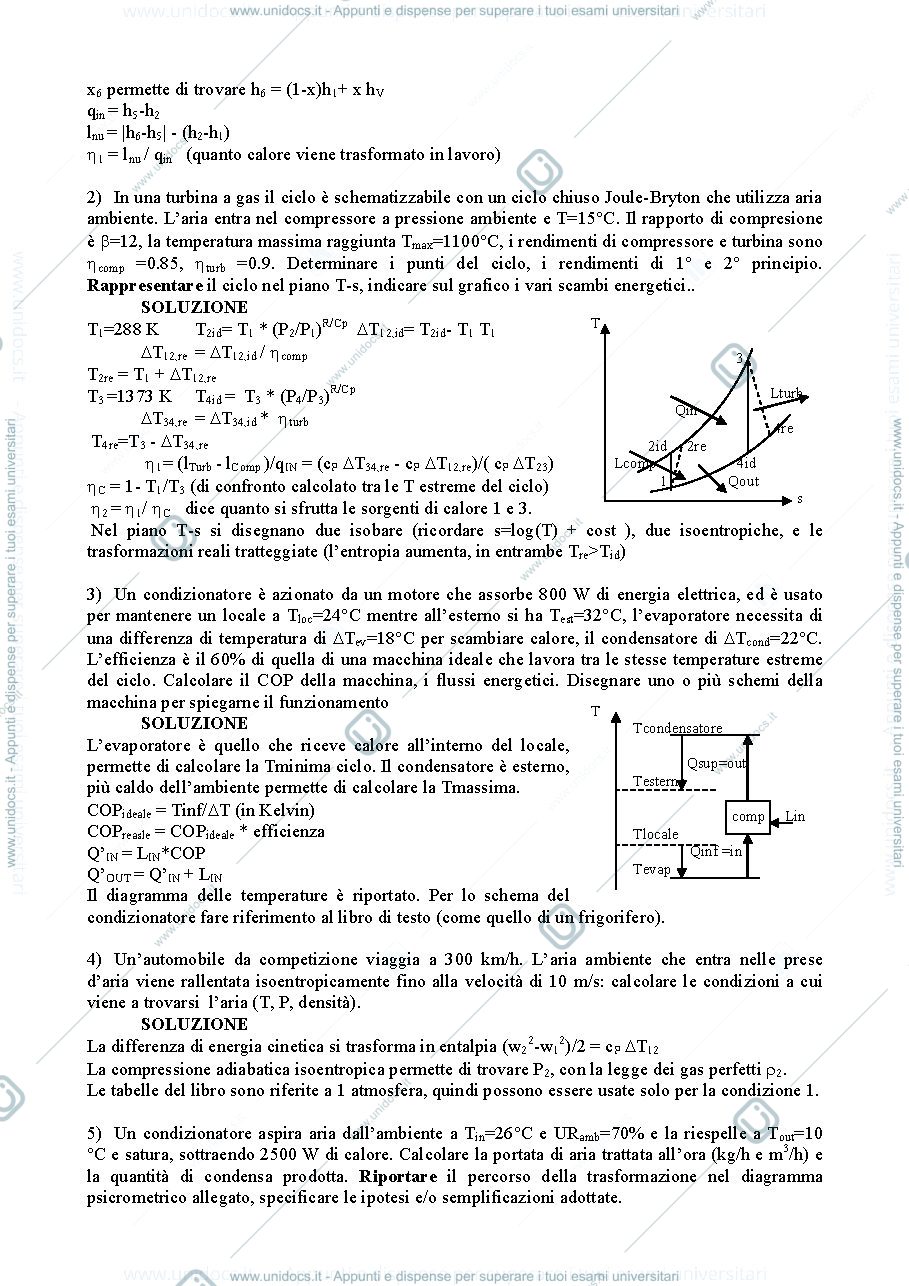 Anteprima pagina 2 — FT_Esame40_12gen09_TestoSoluzioneVotiNumeri esami prof: Araneo
