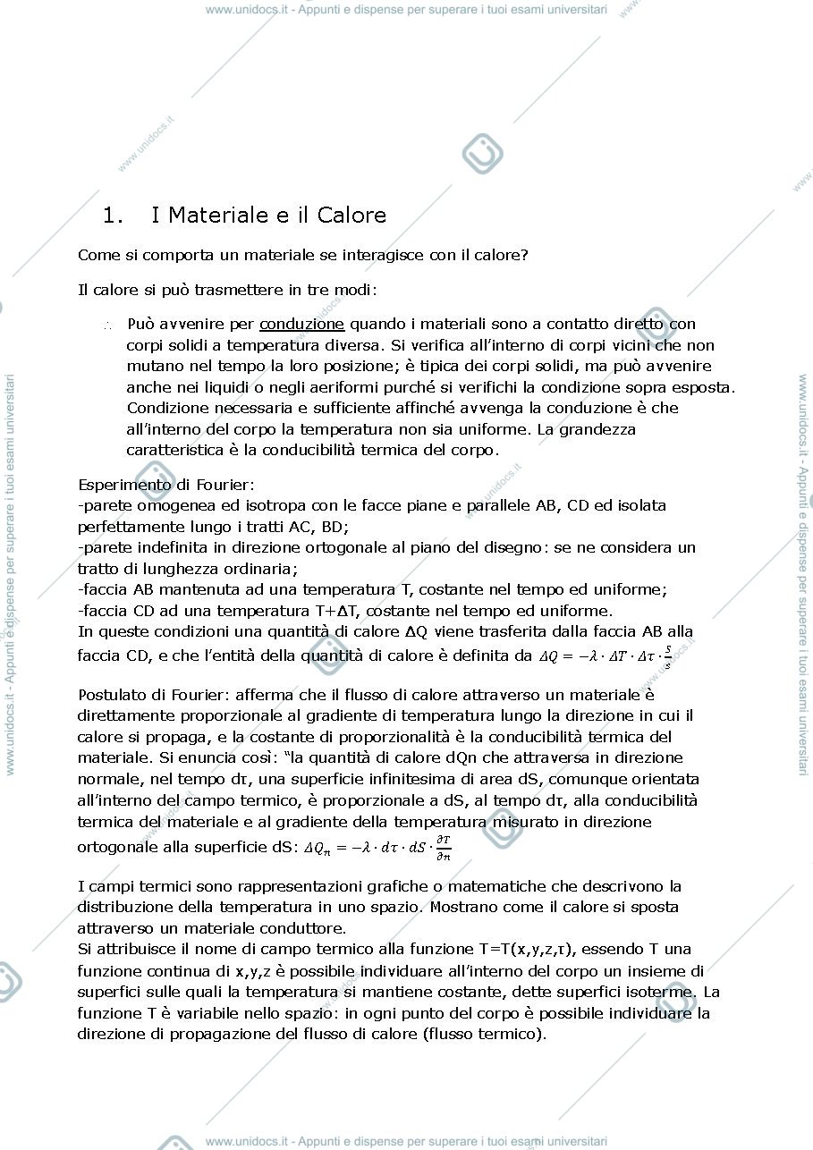 Anteprima pagina 4 — Riassunto programma fisica tecnica industriale