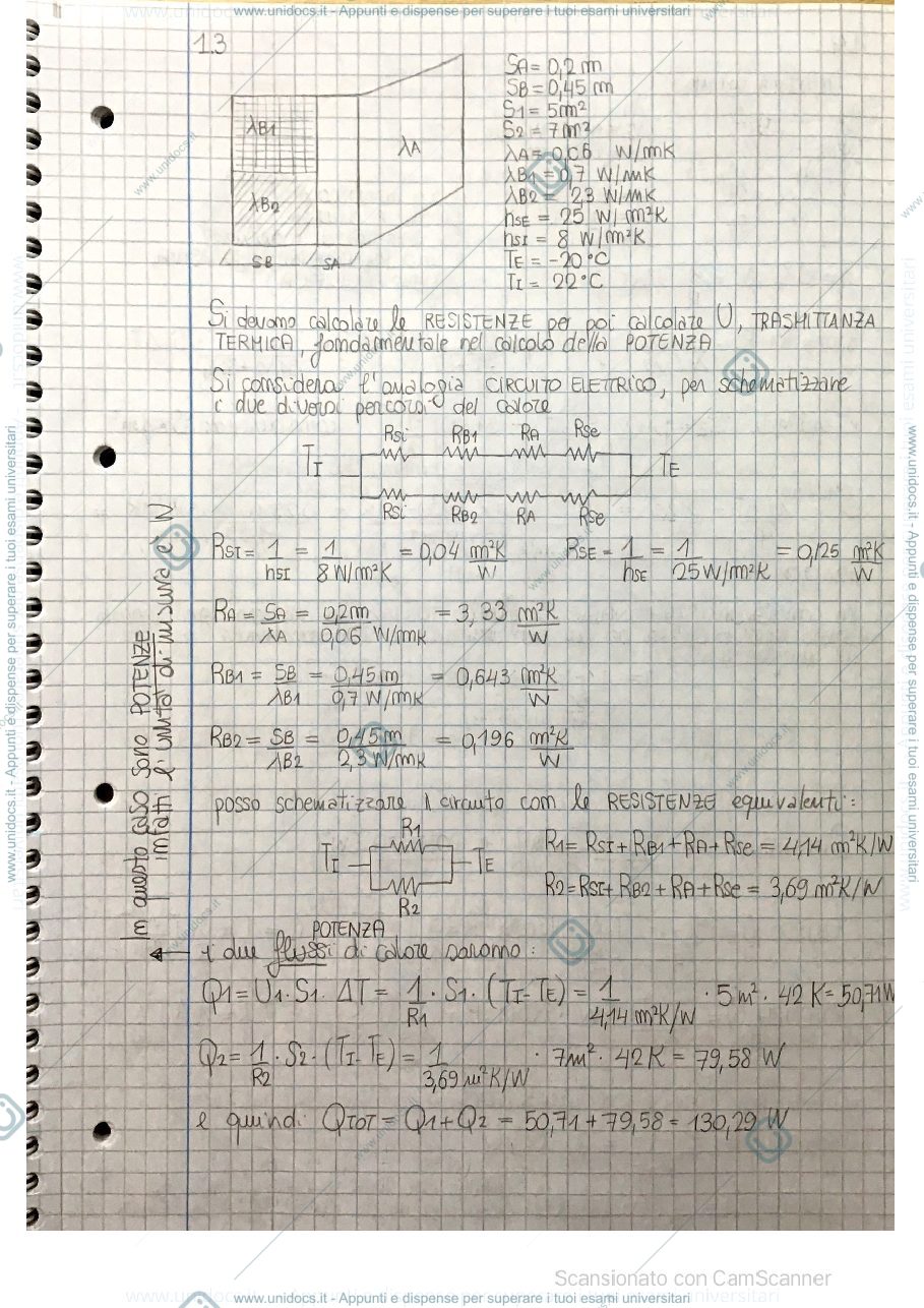 Anteprima pagina 3 — Fisica tecnica parte irraggiamento e trasmissione calore 