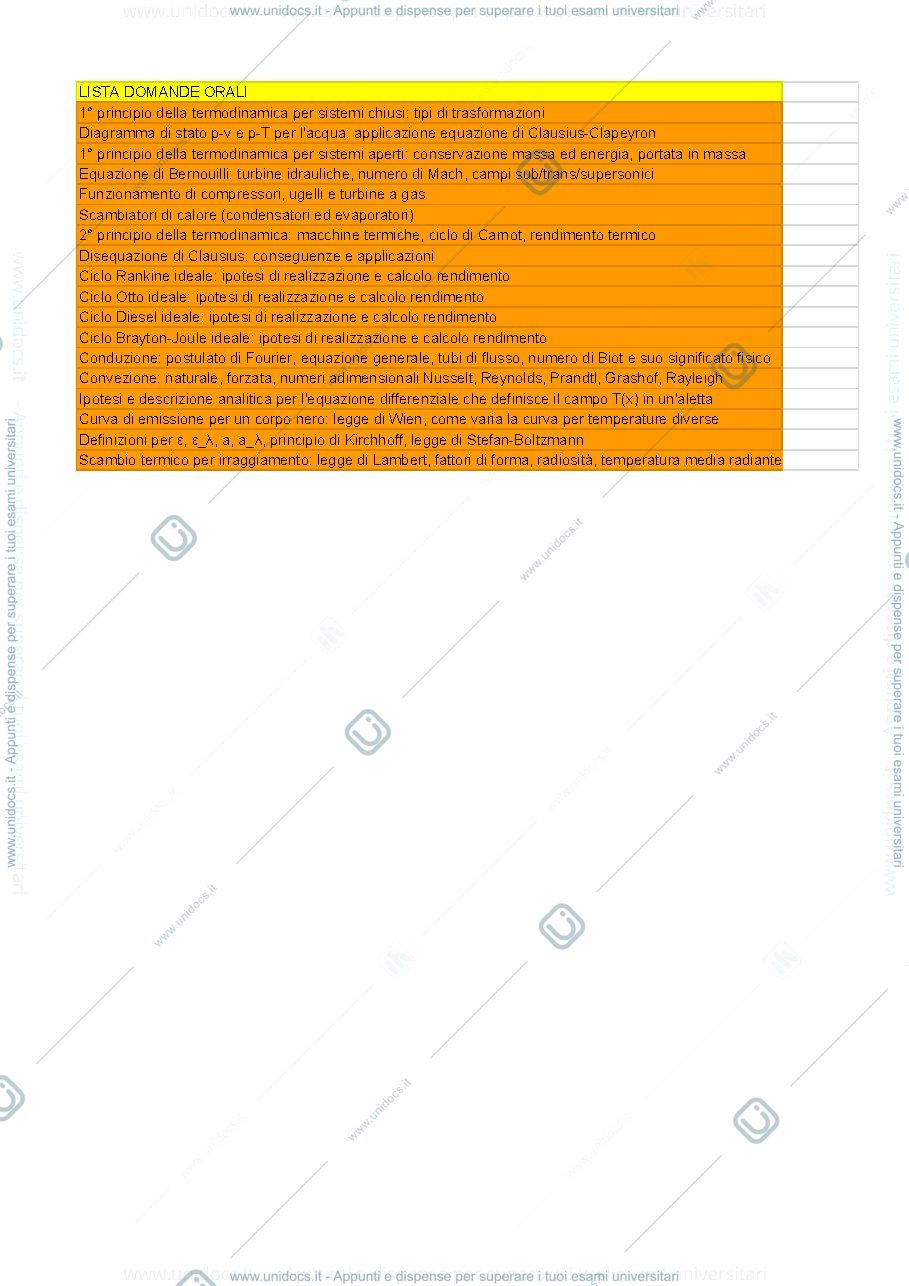 Anteprima pagina 1 — Fisica Tecnica