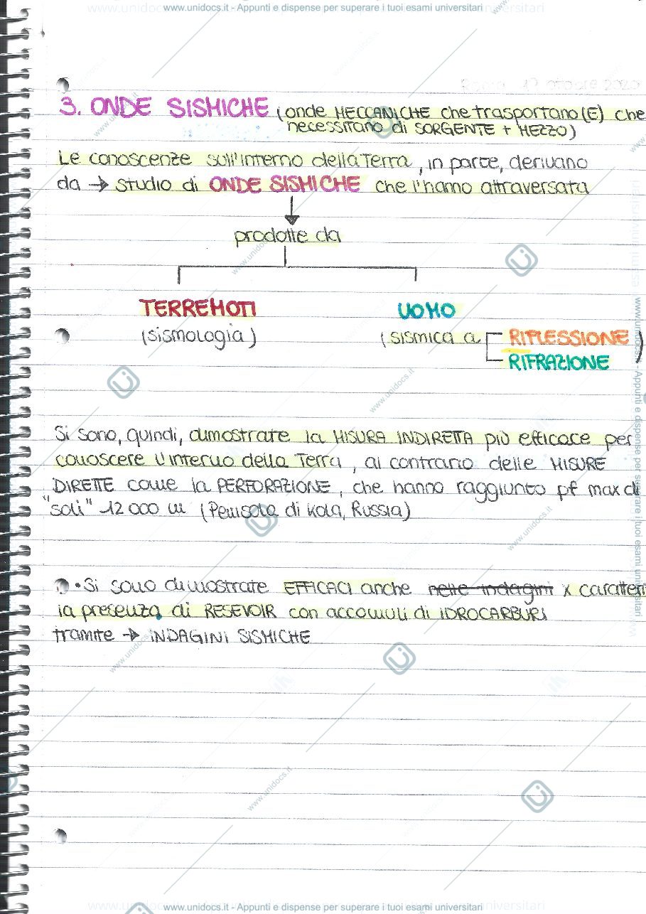 Anteprima pagina 1 — Onde Sismiche