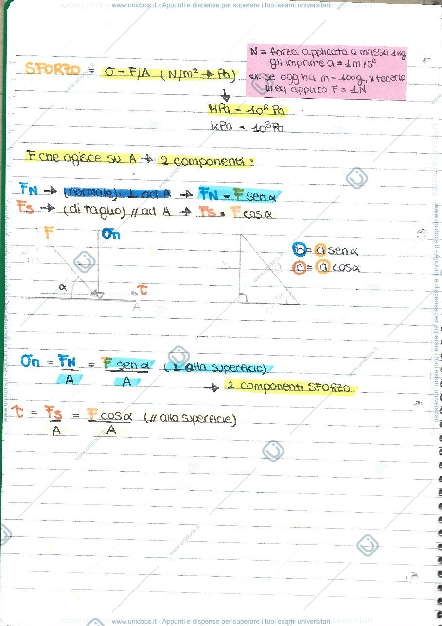 Anteprima pagina 2 — Sforzo e Reologia