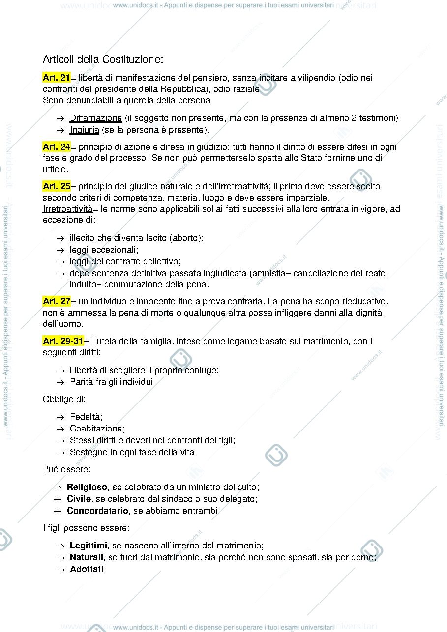 Anteprima pagina 1 — diritto e educazione civica