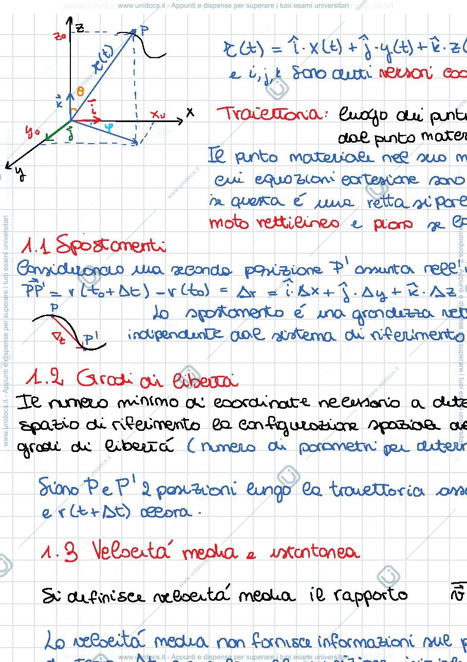 Anteprima pagina 2 — Appunti di meccanica 