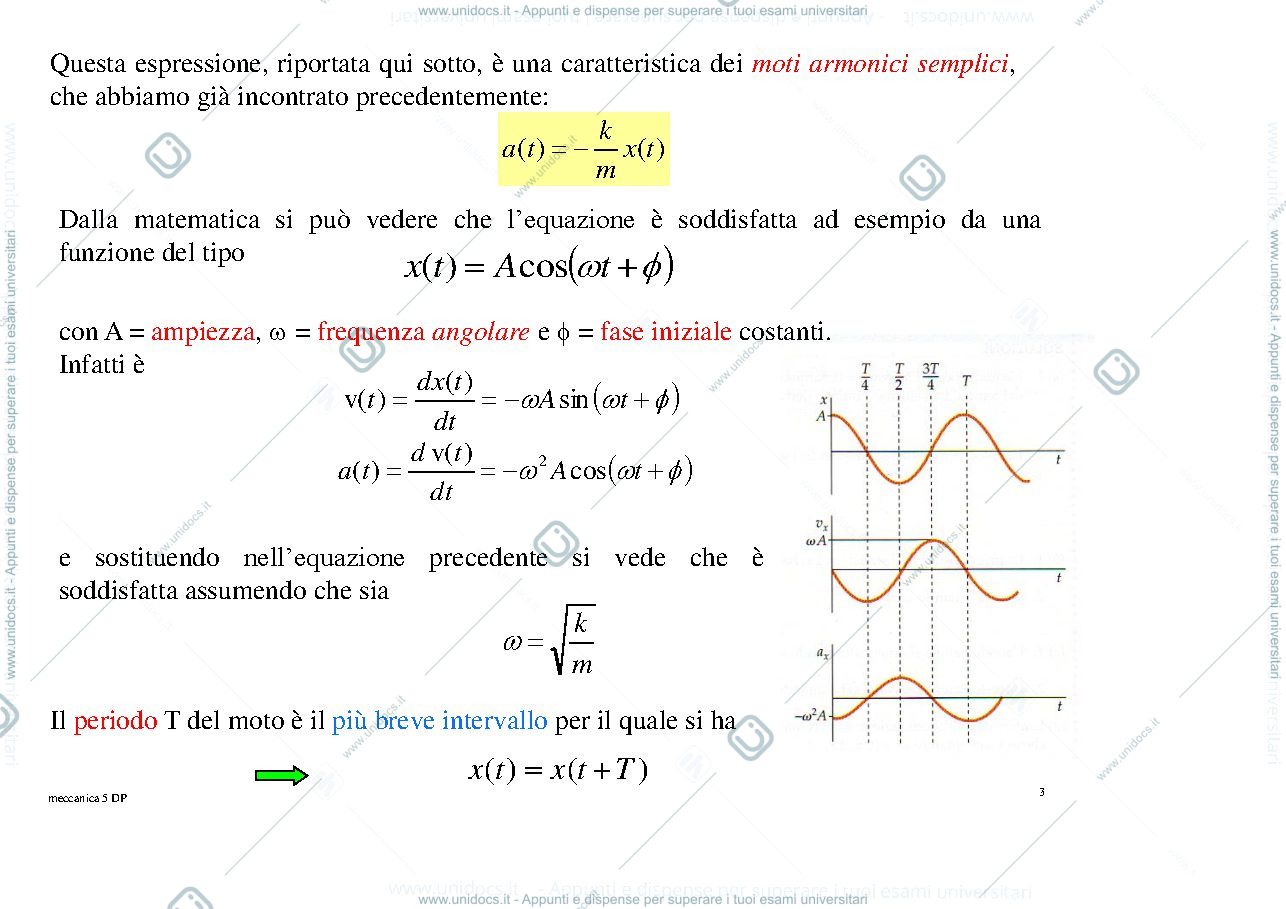 Anteprima pagina 3 — slide fisica con appunti meccanica (5)