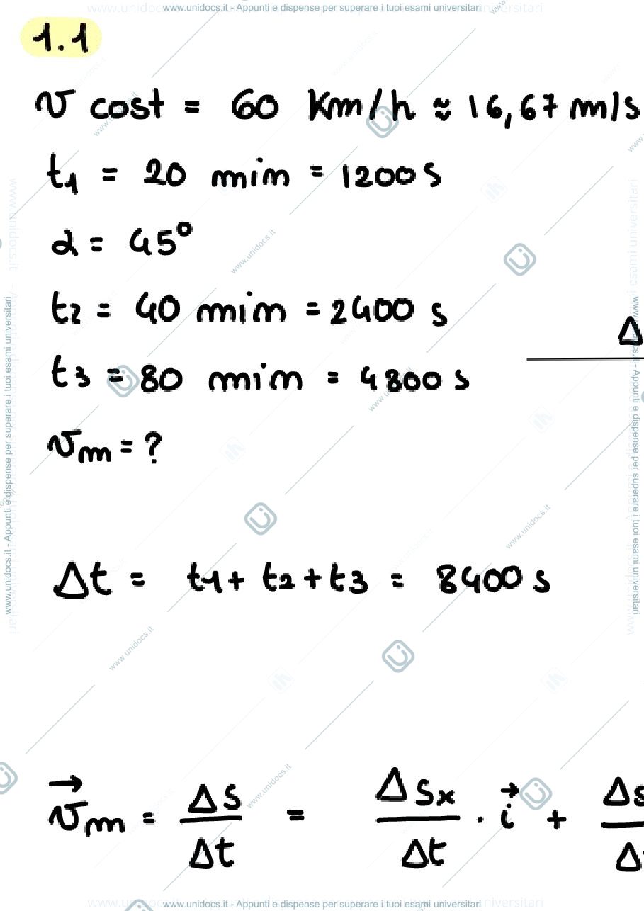 Anteprima pagina 1 — Esercizi fisica1