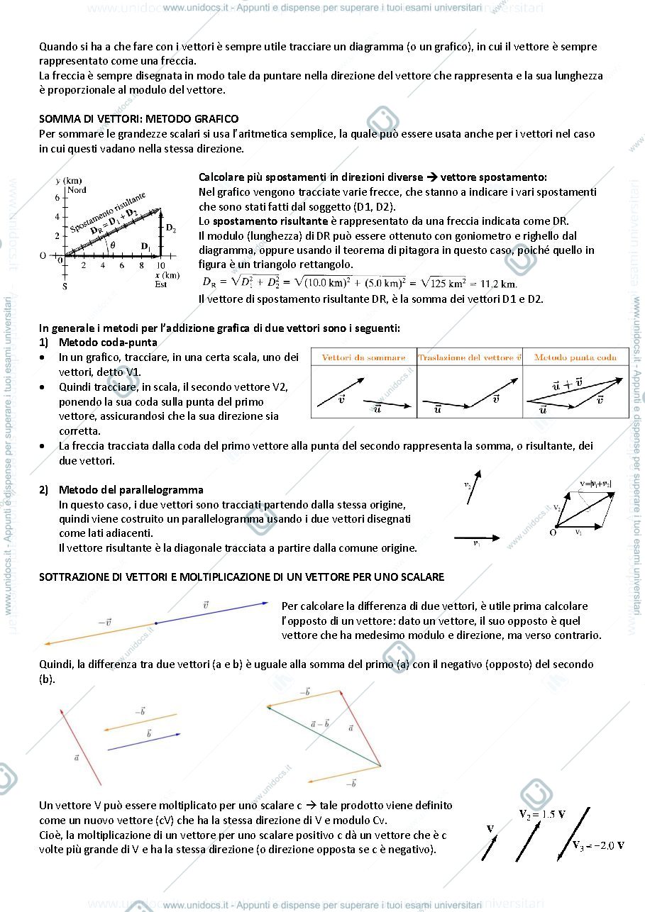 Anteprima pagina 3 — Riassunto fisica