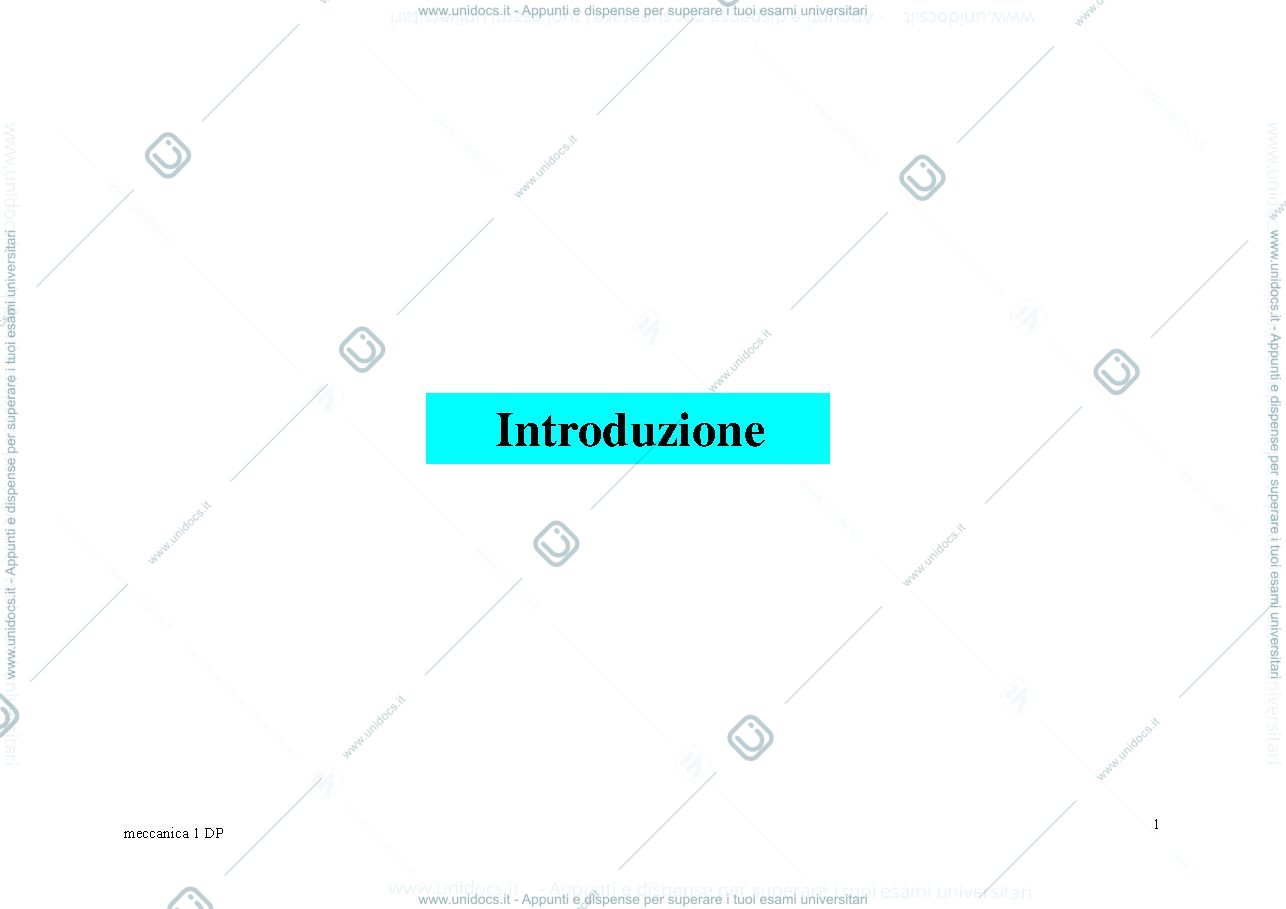 Anteprima pagina 1 — slide con appunti aggiunti