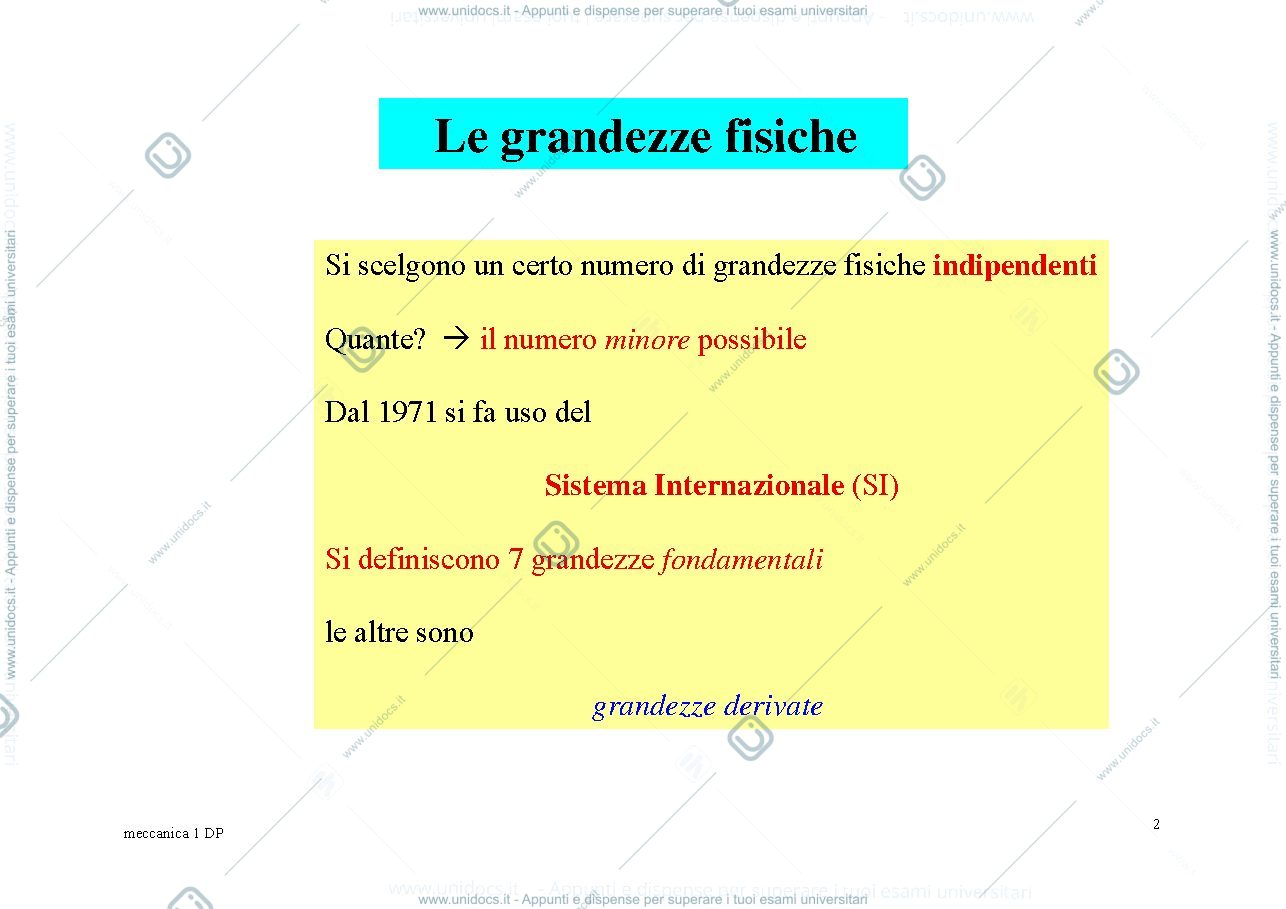 Anteprima pagina 2 — slide con appunti aggiunti