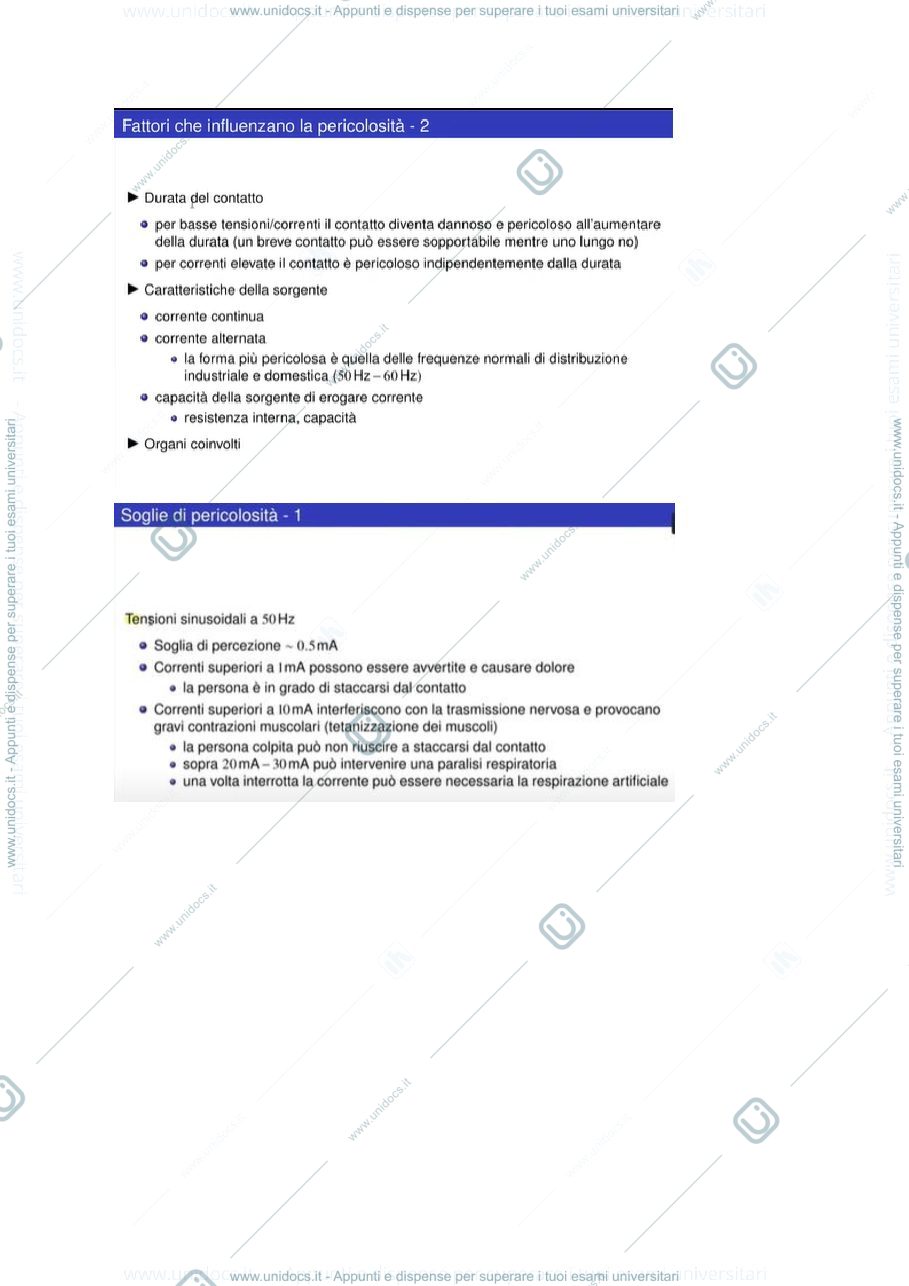 Anteprima pagina 3 — rischio elettrico