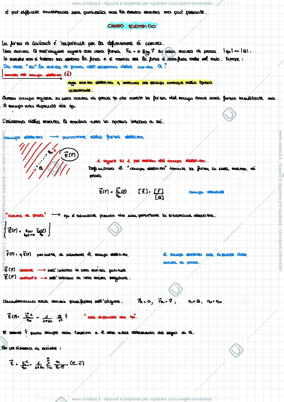 Anteprima pagina 4 — Appunti seconda parte di fisica