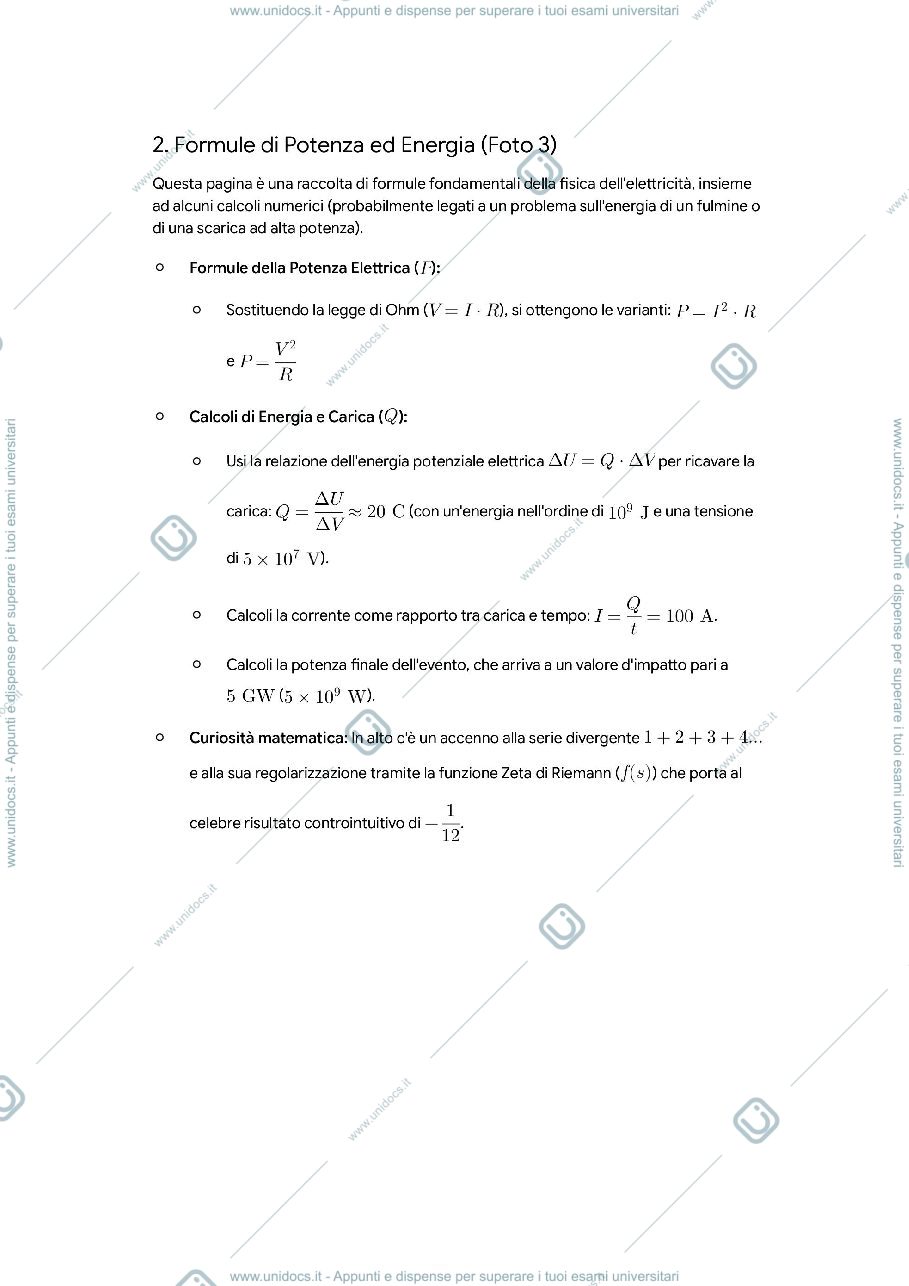Anteprima pagina 2 — Appunti di fisica