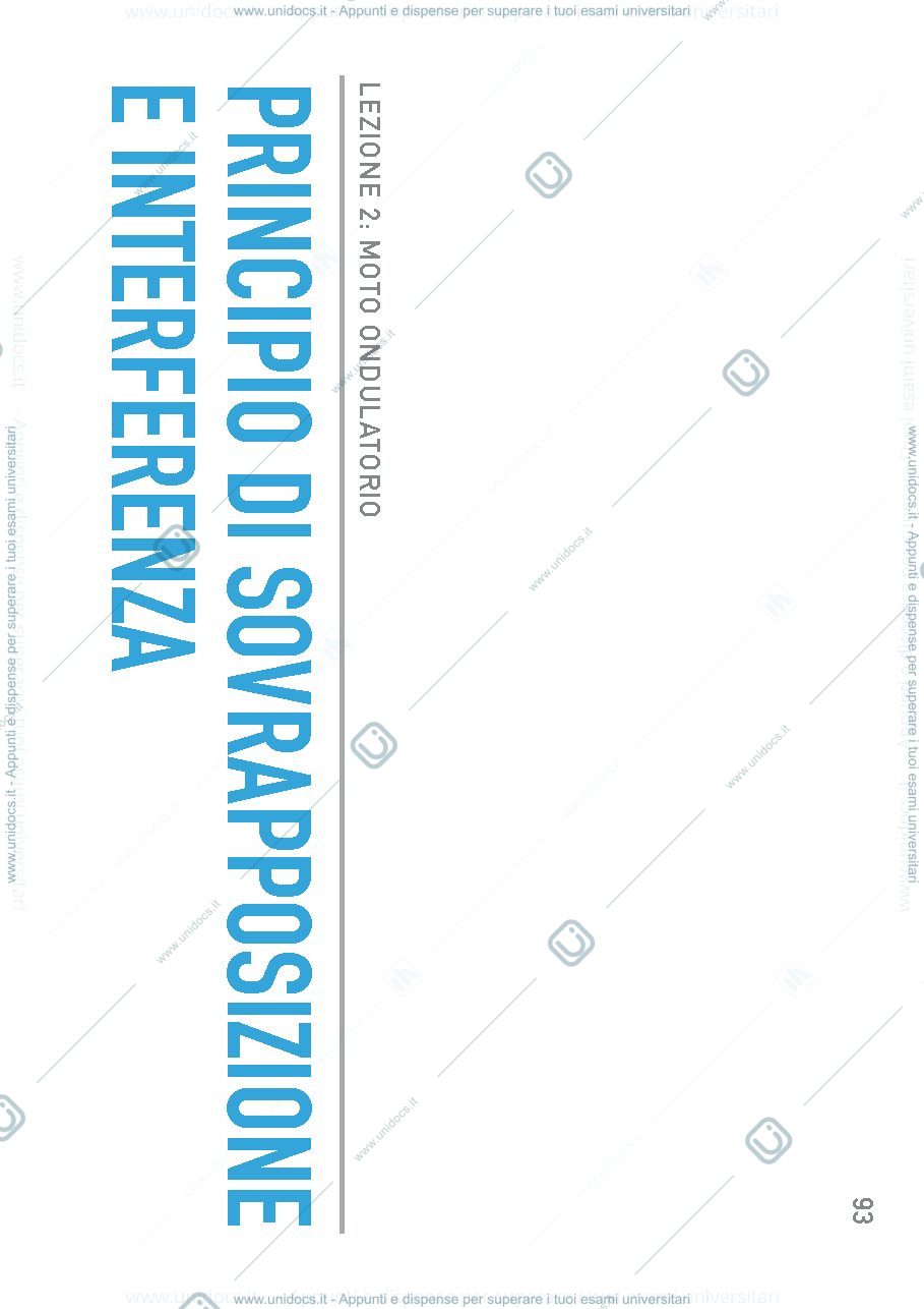 Anteprima pagina 2 — Fisica sperimentale (ottica & onde) - Moto ondulatorio 2