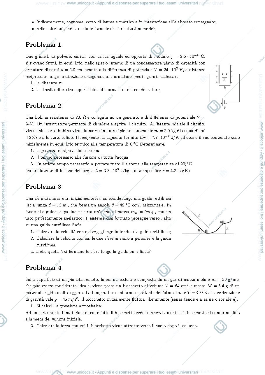 Anteprima pagina 1 — fisica