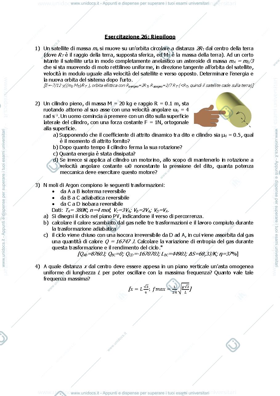 Anteprima pagina 1 — E_25 Ripasso esercizi Prof. Crespi