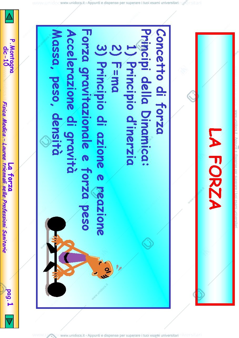 Anteprima pagina 1 — forze