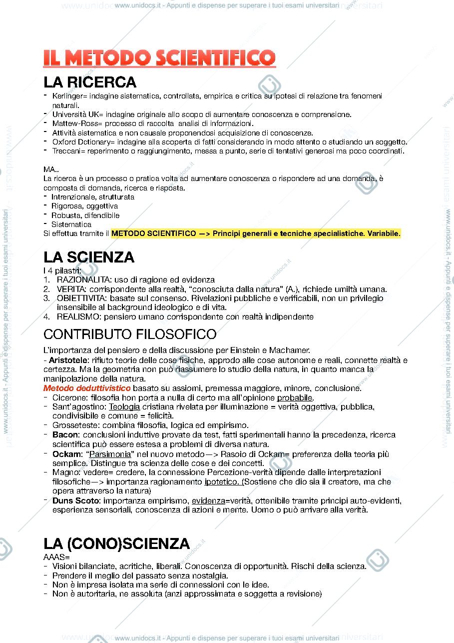 Anteprima pagina 1 — Sbobina biologia