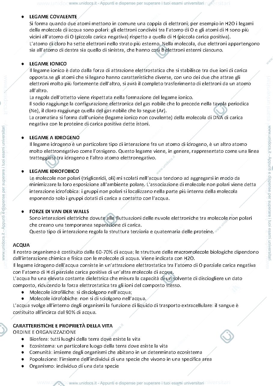 Anteprima pagina 2 — Biologia 