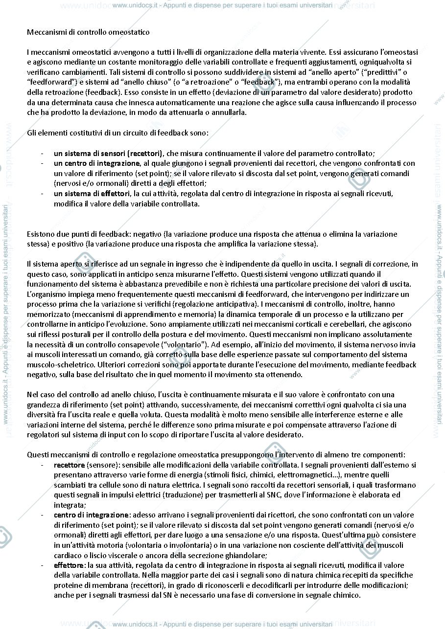 Anteprima pagina 3 — Fisiologia 1