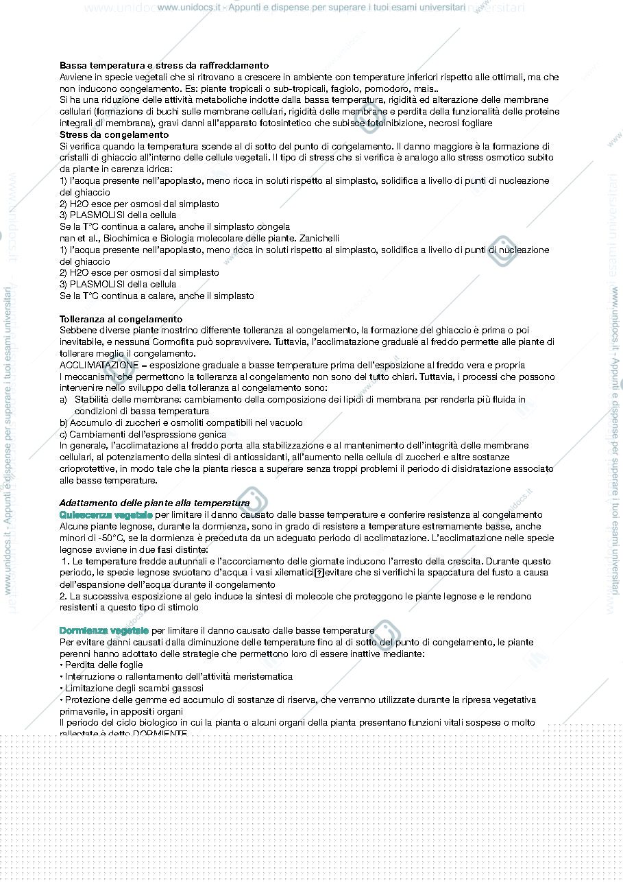 Anteprima pagina 1 — stress fisiologici