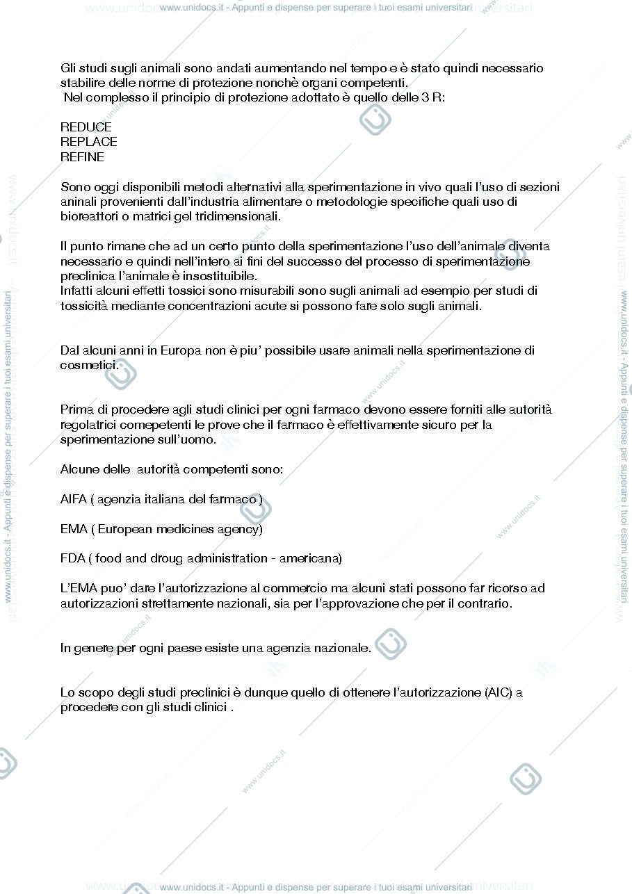 Anteprima pagina 2 — FARMACOLOGIA GENERALE 
