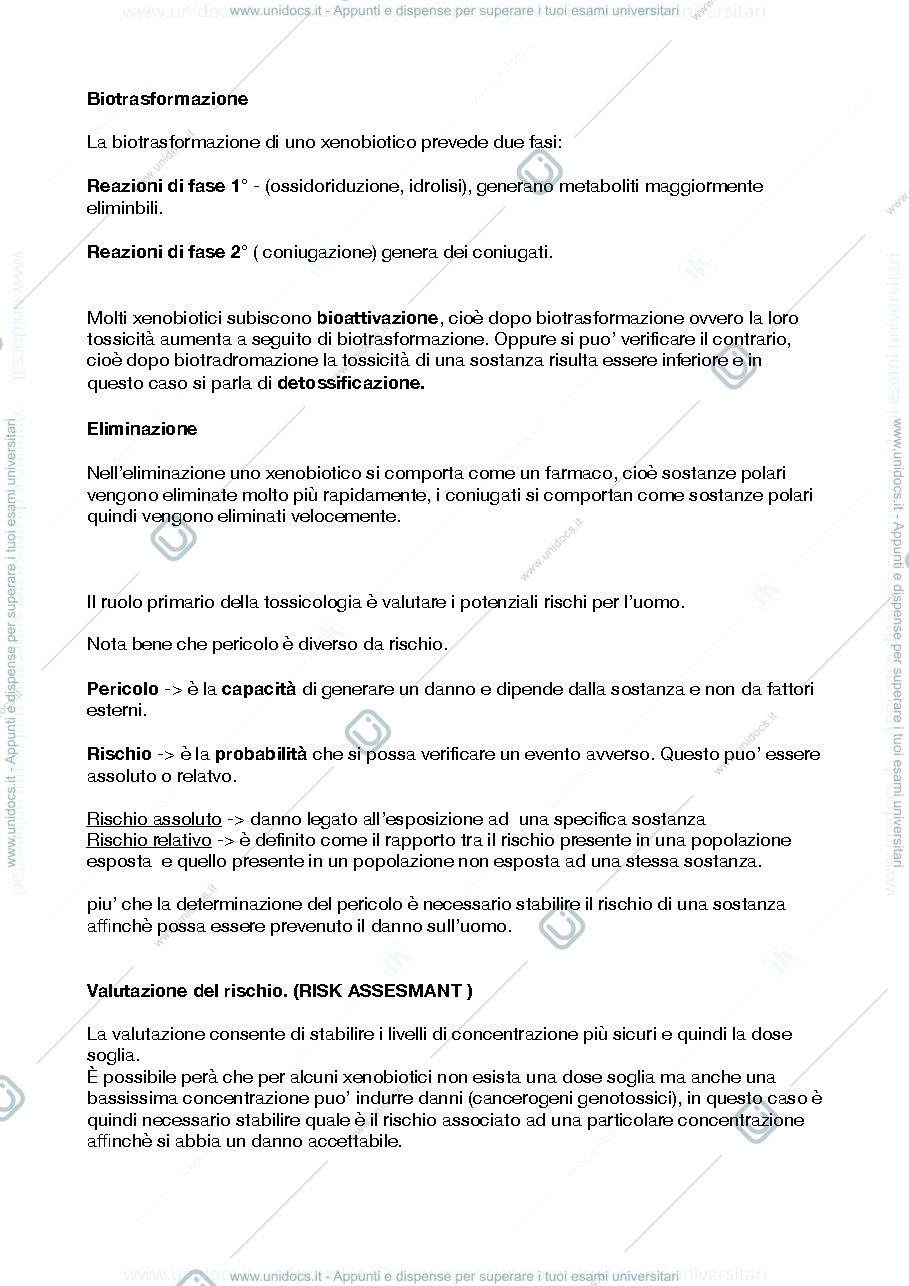 Anteprima pagina 2 — TOSSICOLOGIA 