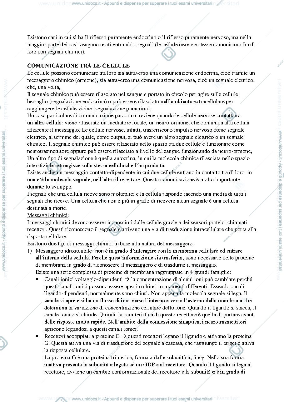 Anteprima pagina 5 — Fisiologia generale