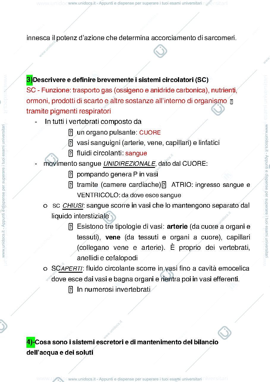 Anteprima pagina 4 — fisiologia generale