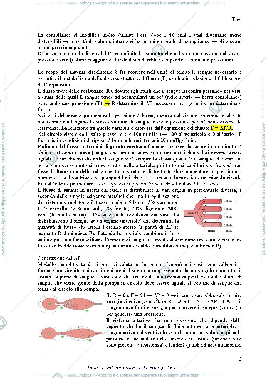 Anteprima pagina 3 — Riassunto di fisiologia